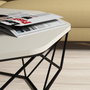 Hanah Home Diamond Mesa de Centro Crema